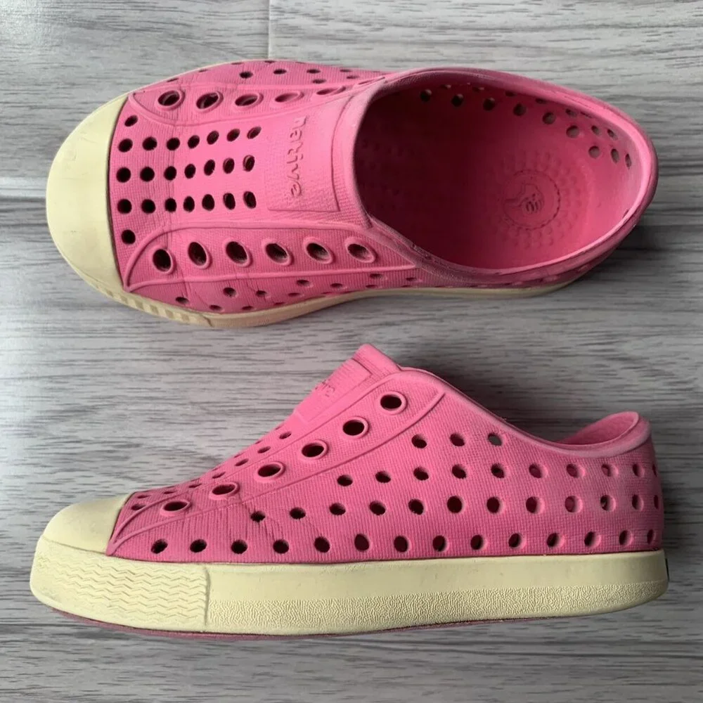 Native Jefferson Pink Sneaker Sandals